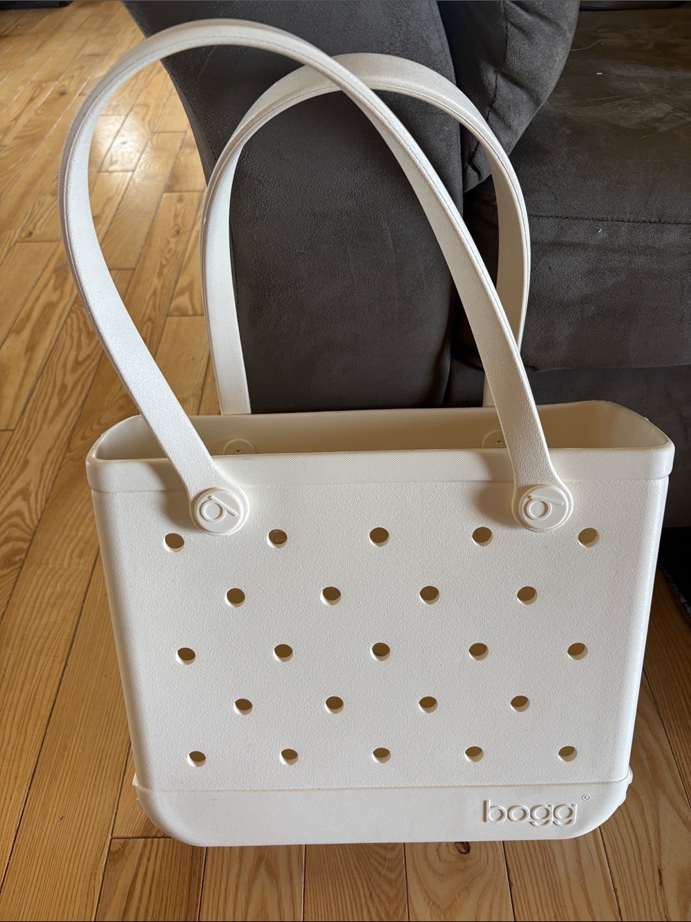 BOGG BAG White Perforated Tote